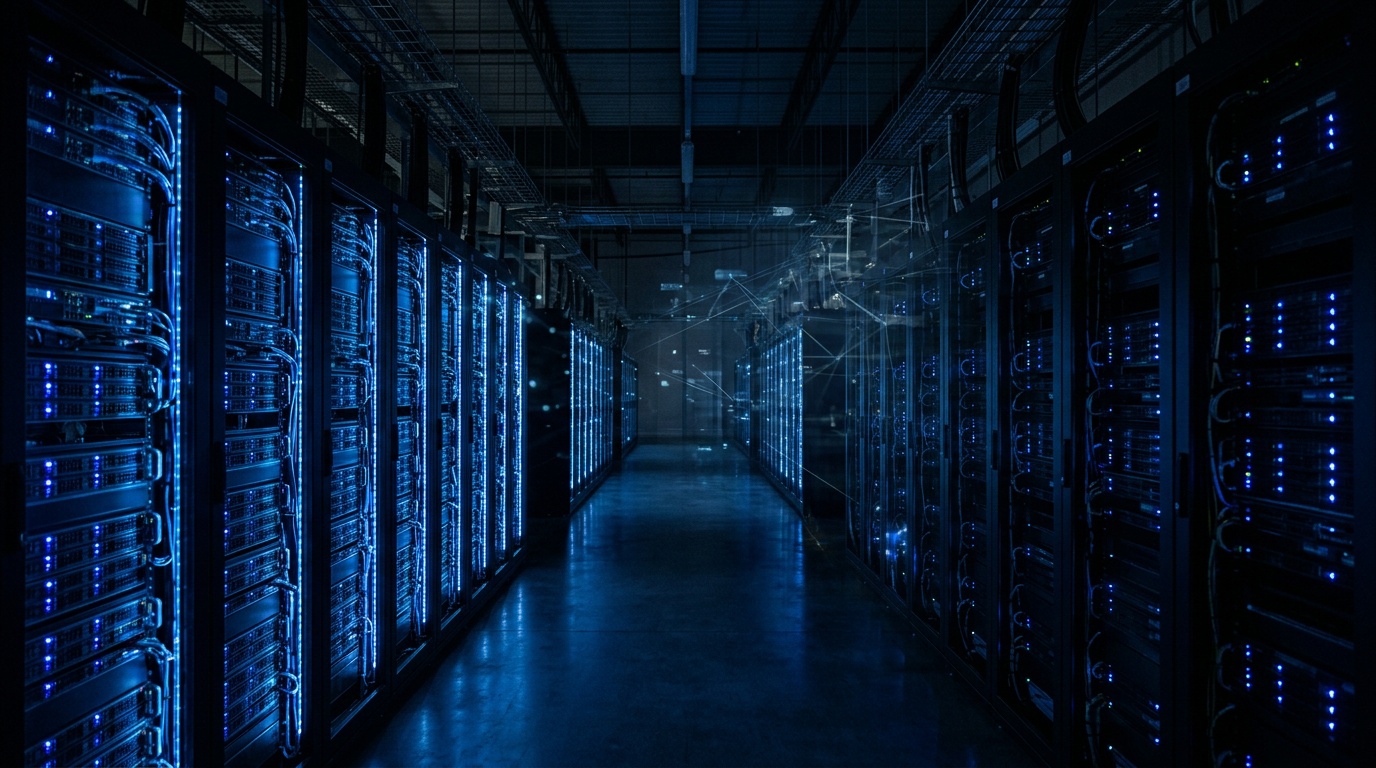 Tier III data center server hall